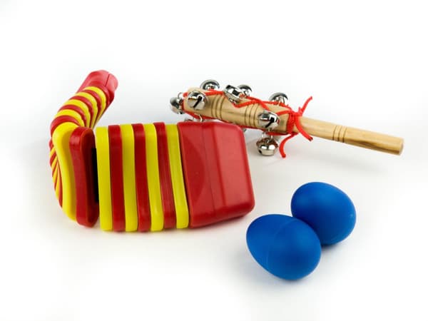 Barn percussion set med 7 delar