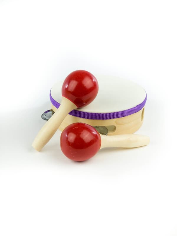 Barn percussion set med 7 delar