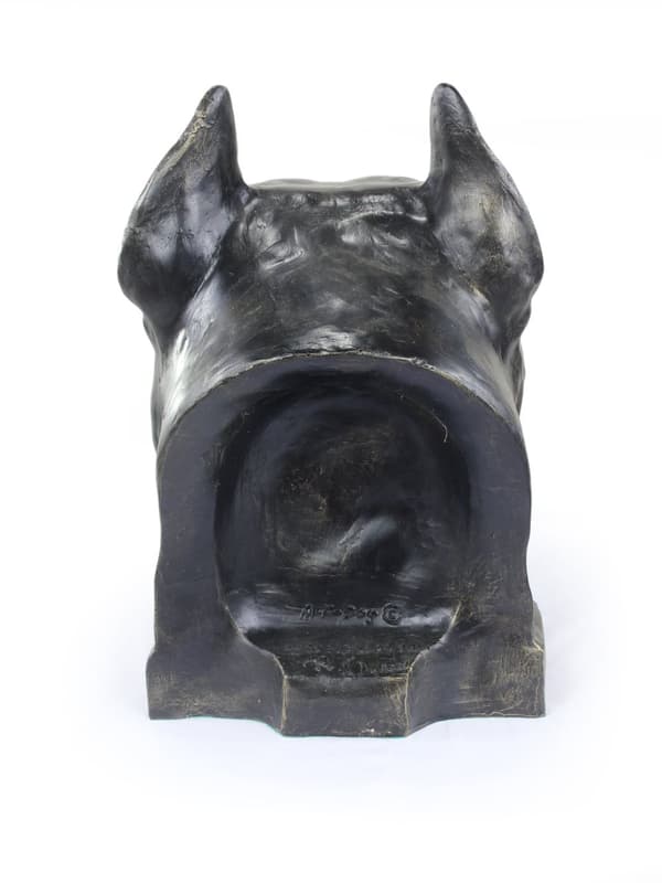 American Staffordshire terrier, Amstaff, Amstaf - urna för hundaska, hundbyst, stort hundhuvud för trädgården av Art-Dog