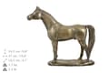 Miniatyrbillede 6 af 10: Araberhest - urne til hesteaske, urne med statuette, elegant urne med hest af Art-Dog