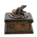 Miniatyrbild 2 av 7: Weimaraner, Weimaraner - urna för hundaska, klassisk urna med statyett, elegant urna med hund av Art-Dog