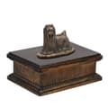 Miniatyrbild 2 av 7: Yorkshire Terrier, York, York, Yorkie - urna för hundaska, klassisk urna med statyett, elegant urna med hund av Art-Dog