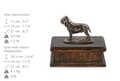 Miniatyrbild 3 av 7: Napolitansk mastiff, napolitansk mastiff, Mastino napoletano - urna för hundaska, klassisk urna med statyett, elegant urna med hund av Art-Dog