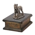 Miniatyrbild 2 av 7: Napolitansk mastiff, napolitansk mastiff, Mastino napoletano - urna för hundaska, klassisk urna med statyett, elegant urna med hund av Art-Dog