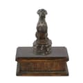 Miniatyrbild 2 av 7: Boxer, Boxer IV - urna för hundaska, klassisk urna med statyett, elegant urna med hund av Art-Dog