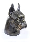 Miniatyrbild 3 av 11: Boxer, Boxer - urna för hundaska, hundbyst, stort hundhuvud för trädgården av Art-Dog