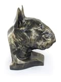 Miniatyrbild 4 av 10: Bull Terrier, Bull Terrier - urna för hundaska, hundbyst, stort hundhuvud för trädgården av Art-Dog