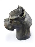 Miniatyrbild 1 av 7: Cane Corso Italiano - urna för hundaska, hundbyst, stort hundhuvud för trädgården av Art-Dog