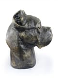 Miniatyrbild 3 av 7: Cane Corso Italiano - urna för hundaska, hundbyst, stort hundhuvud för trädgården av Art-Dog