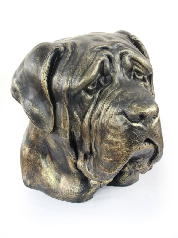 English Mastiff, Mastiff - urna för hundaska, hundbyst, stort hundhuvud för trädgården av Art-Dog