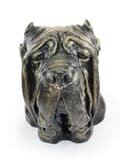 Miniatyrbild 1 av 9: Napolitansk mastiff, napolitansk mastiff, Mastino napoletano - urna för hundaska, hundbyst, stort hundhuvud för trädgården av Art-Dog