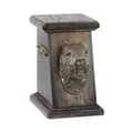 Miniatyrbild 1 av 6: Bouvier des Flandres - urna för hundaska, elegant urna med statyett, souvenirurna med hundbyst av Art-Dog