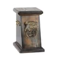 Miniatyrbild 2 av 6: Engelsk bulldog, Bulldog - urna för hundaska, elegant urna med statyett, souvenirurna med hundbyst av Art-Dog