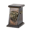 Miniatyrbild 2 av 6: Engelsk Mastiff, Mastiff - urna för hundaska, elegant urna med statyett, souvenirurna med hundbyst av Art-Dog