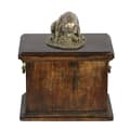 Miniatyrbild 1 av 7: Staffordshire Bull Terrier, Staffik, Staffi I - urna för hundaska, urna med statyett, elegant urna i klassisk stil av Art-Dog