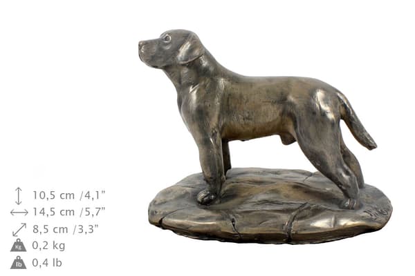 Labradorinnoutaja - uurna koiran tuhkalle, uurna patsas, elegantti uurna klassisessa tyylissä Art-Dogilta