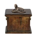 Miniatyrbild 2 av 7: Engelsk setter, Laverack - urna för hundaska, urna med statyett, elegant urna i klassisk stil av Art-Dog