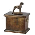 Miniatyrbild 1 av 7: Great Dane II - urna för hundaska, urna med statyett, elegant urna i klassisk stil av Art-Dog