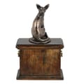 Miniatyrbillede 1 af 7: Egyptisk kat Mau - urne til katteaske, urne med statuette, elegant urne i klassisk stil af Art-Dog