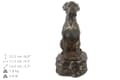 Miniatyrbild 4 av 7: Boxer, Boxer IV - urna för hundaska, urna med statyett, elegant urna i klassisk stil av Art-Dog