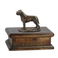 Miniatyrbild 1 av 7: Bullmastiff, Bulmastiff - urna för hundaska, klassisk urna med statyett, elegant urna med hund av Art-Dog