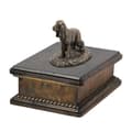 Miniatyrbild 2 av 7: Engelsk Cocker Spaniel - urna för hundaska, klassisk urna med statyett, elegant urna med hund av Art-Dog
