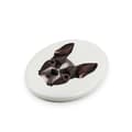 Miniatyrbild 2 av 4: Boston Terrier, Boston Bull Terrier - en bricka med ett foto och en geometrisk inskription av Art-Dog