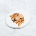 Miniatyrbild 4 av 4: Golden Retriever - kakel med ett foto och en geometrisk inskription av Art-Dog