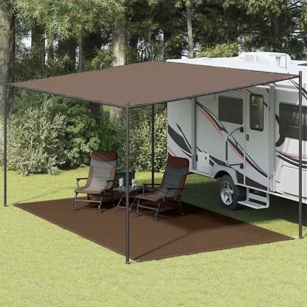vidaXL Teltteppe 300x500 cm brun