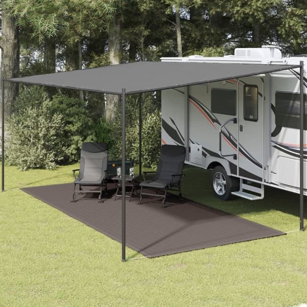 vidaXL Teltteppe 250x550 cm antrasitt