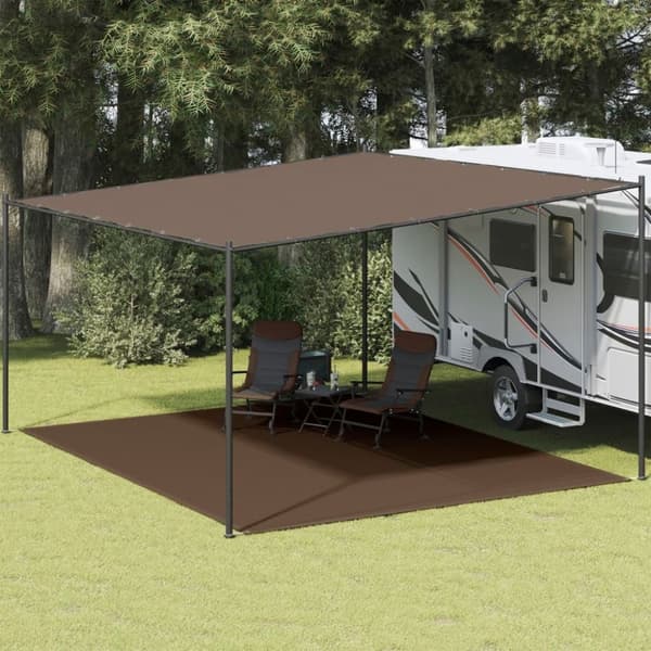 vidaXL Teltteppe 400x500 cm brun
