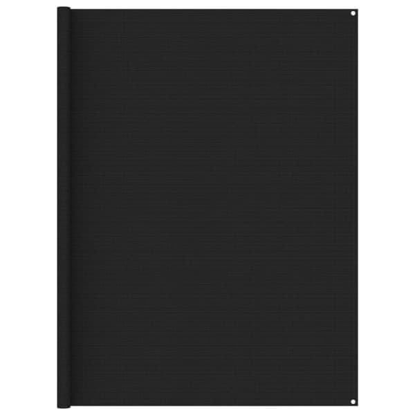 vidaXL telttæppe 250x350 cm sort