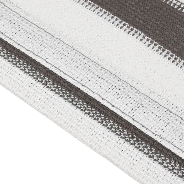 vidaXL Telttamatto 250x300 cm antrasiitti ja valkoinen