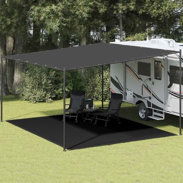 vidaXL Teltteppe 400x500 cm svart