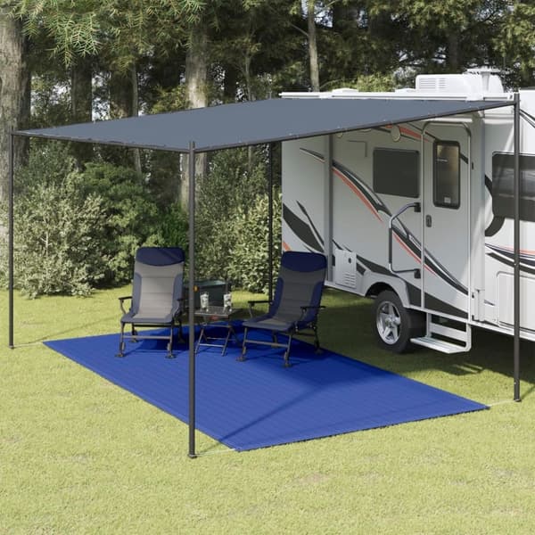 vidaXL Telttamatto 250x450 cm sininen