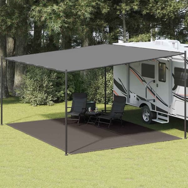 vidaXL Teltteppe 400x500 cm antrasitt