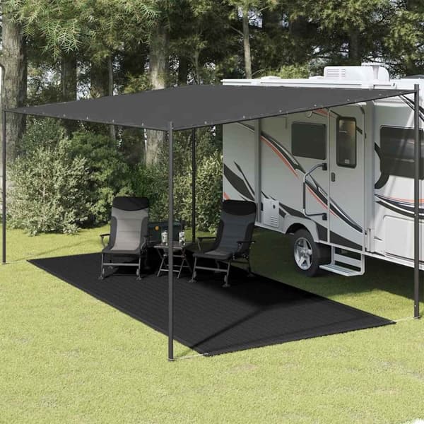 vidaXL Teltteppe 250x550 cm svart