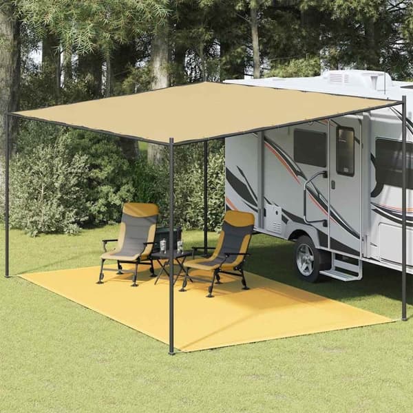 vidaXL Teltteppe 300x500 cm beige