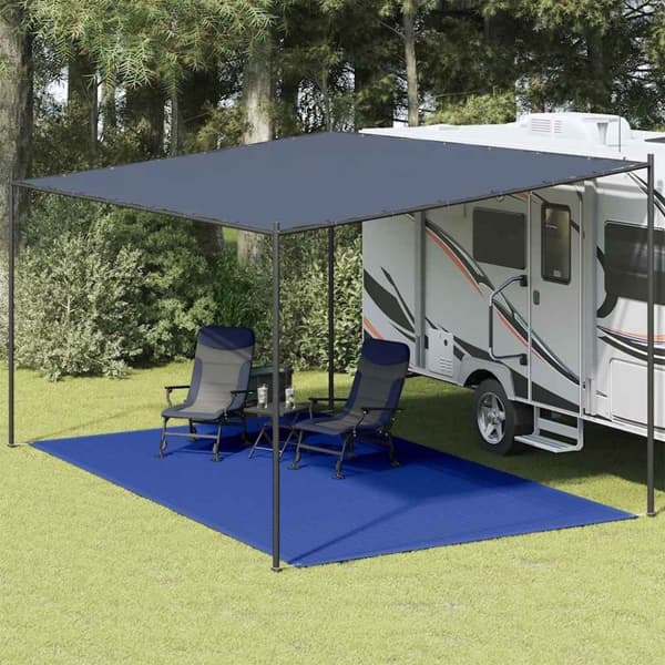 vidaXL Teltteppe 300x500 cm blå HDPE