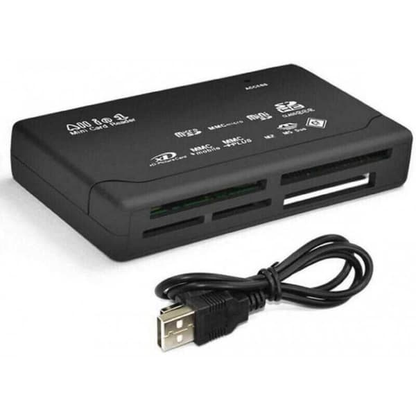 USB High Speed All in One Mini hukommelseskortlæser til CF SD MS SDHC osv.