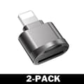 Miniatyrbild 4 av 4: Lightning Micro SD Kortadapter Mini Svart