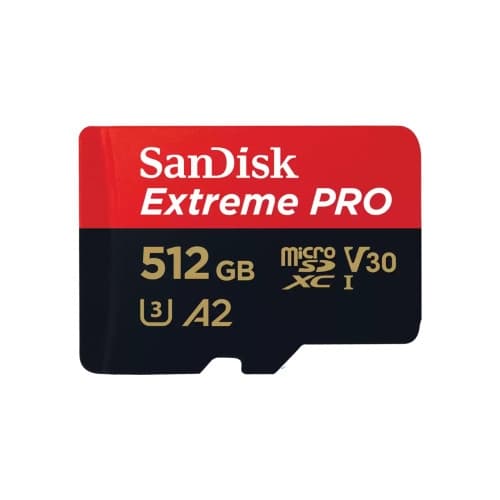 SanDisk Extreme Pro - flash-minneskort - 512 GB - mikroSDXC UHS-I