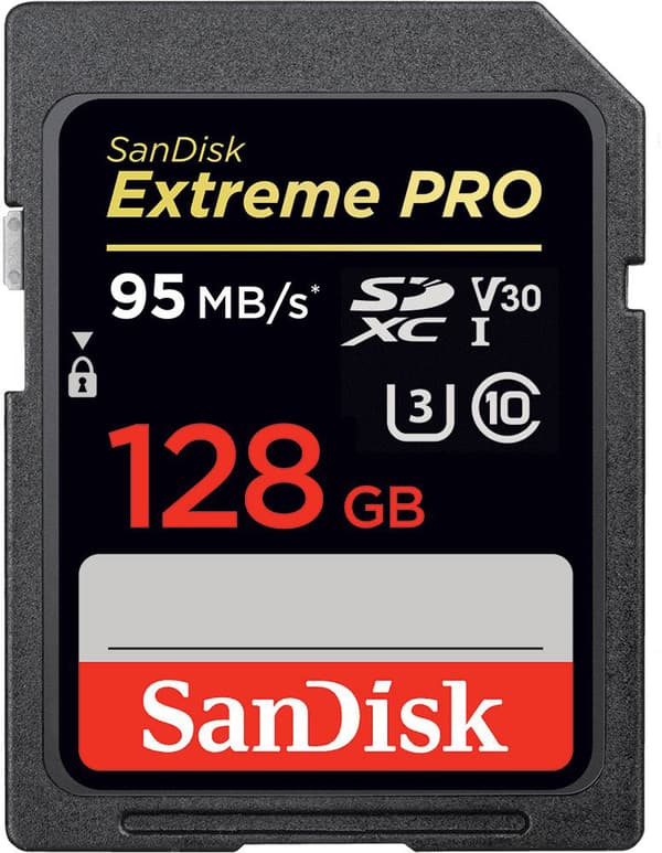 SanDisk Extreme PRO SDXC 128GB