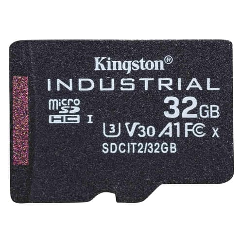 Kingston Industrial - flash memory card - 32 GB - microSDHC UHS-I