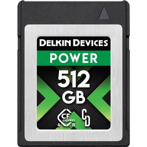 Delkin CFexpress 4.0 Power R3650/W3240/SW820 512GB