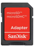 Miniatyrbillede 1 af 2: SanDisk microSD/microSDHC-adapter