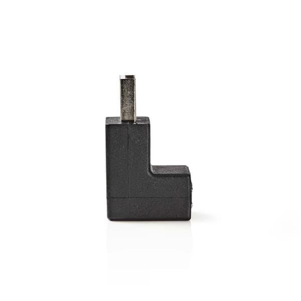 Nedis USB-A Adapter | USB 2.0 | USB-A Han | USB-A Hun | 480 Mbps | Runde | Nikkelplateret | PVC | Sort | Box
