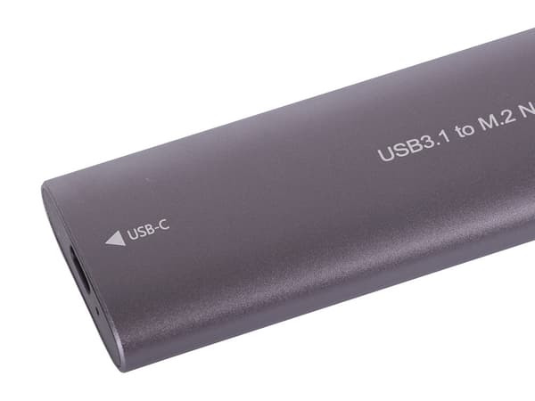 USB 3.1-kabinett för intern M.2 SSD