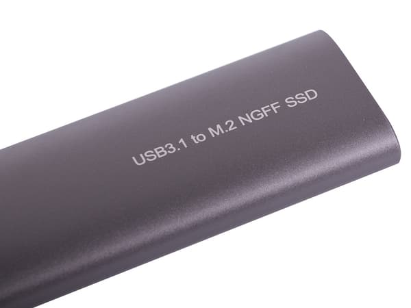 USB 3.1-kabinett för intern M.2 SSD