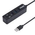 Miniatyrbillede 3 af 5: USB Kortlæser / Hub - 2-i-1